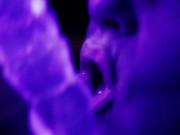 Glow Job CyberMouth Dildo Suck & Lick - Demi Doll Face 10/16