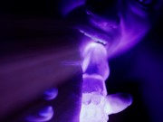 Glow Job CyberMouth Dildo Suck & Lick - Demi Doll Face 13/16