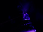 Glow Job CyberMouth Dildo Suck & Lick - Demi Doll Face 14/16