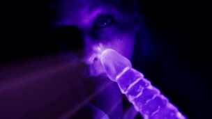 Glow Job CyberMouth Dildo Suck & Lick - Demi Doll Face