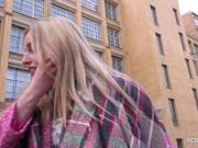 GERMAN SCOUT - Natural MILF (32) Charlie Forde - Pickup and Rough Raw Casting Fuck ´ 1/16