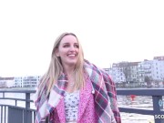 GERMAN SCOUT - Natural MILF (32) Charlie Forde - Pickup and Rough Raw Casting Fuck ´ 4/16