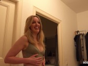 GERMAN SCOUT - Natural MILF (32) Charlie Forde - Pickup and Rough Raw Casting Fuck ´ 6/16