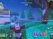 Fortnite hombre fuerte y musculoso