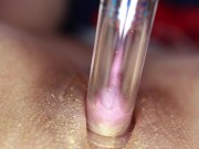 Golden Pussy Clit Lick Pump Orgasm - Demi 1/16