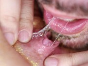 Golden Pussy Clit Lick Pump Orgasm - Demi 10/16