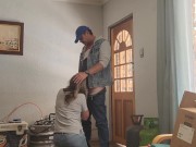 Fucking my 18 year old teen stepdaughter in the ass first time anal 4/16