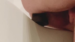 Balls deep on a BBC. Destroys my man pussy. Ass training.