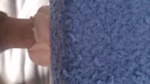 Sexy boy fucks pocket pussy hard and cums!