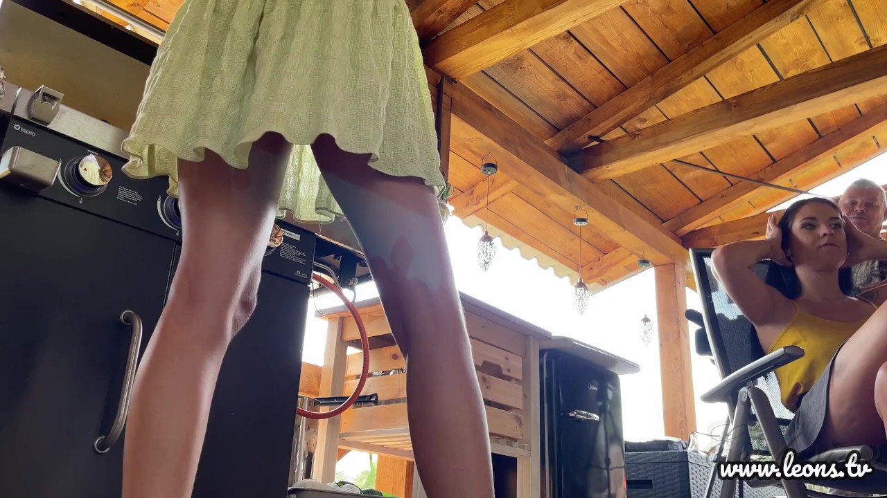 Short Skirt Miniskirt wearing No Underwear Tight Pussy Bare ...