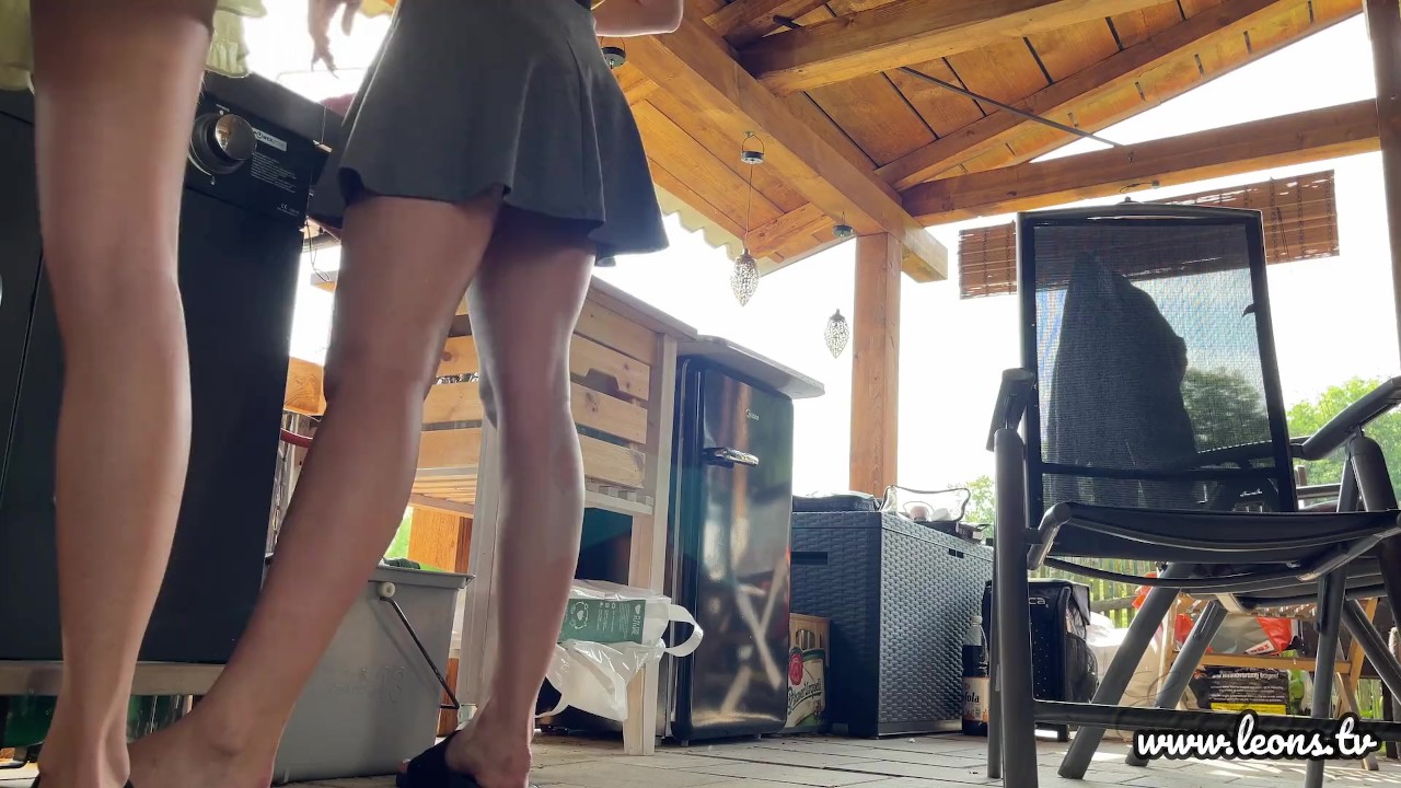 Short Skirt Miniskirt wearing No Underwear Tight Pussy Bare ...
