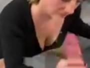 Wife sucks Bull’s huge cock POV 10/16