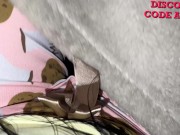 woke up horny and called her boyfriend BIG ORGASM IN PANTY!!! 1/16