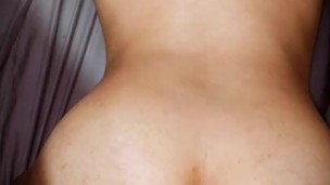 I break my ass with this huge