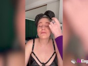 Big assed Spanish mature enjoys a sexy casting with a hard stud 8/16