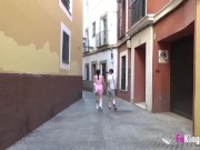 Inna Black and her PUBLIC ADVENTURES in Sevilla 3/16