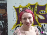 Inna Black and her PUBLIC ADVENTURES in Sevilla 4/16