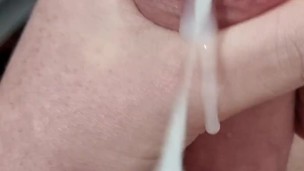 Juicy Cum All Over My Dick