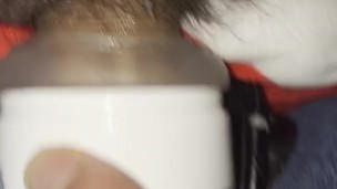 接写オナホール射精