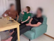 「初複数プレイ」彼の後輩君が食事に来てノーブラで対応したら後輩君とエッチな流れに❤寝取られちゃった❤爆笑も「前編です」 NTR/日本人/熟女/巨乳/パイパン/無修正/潮吹き/変態/中出し/人妻/浮気 12/16