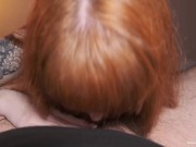 Horny redhead slut showers then has her holes penetrated by a big dick 12/16