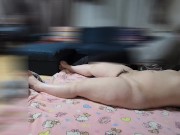 【素人夫婦】嫁との普段のえっち！ノーカット！ぽっちゃり巨乳　素人　ハメ撮り　[Amateur couple] Usual sex with my wife!  Uncut!  Chubby big t 3/16