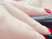 Cum is on my very short skirt! 9/16