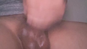 Cumshot Latino Masturbating Home Alone
