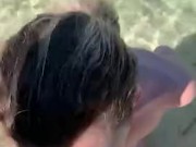 BLONDE BRITISH WOMEN RECEIVES HARDCORE BBC MOUTHFUCK IN JAMACIAN SEA 15/16