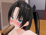 無修正エロアニメ 60fps 凛のボイスで癒しオナサポASMR　オナホ、イヤホン推奨 14/16
