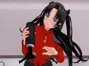 無修正エロアニメ 60fps 凛のボイスで癒しオナサポASMR　オナホ、イヤホン推奨 2/16