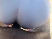 BLONDE BRITISH WOMEN GETS HARDCORE BBC DOGGYSTYLE IN JAMACIAN OCEON 16/16