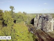 Hard threesome and DP with a sexy brunette in lingerie 1/16