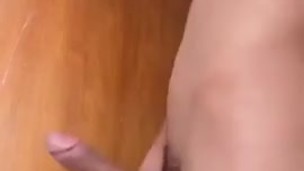 Jugando con mi verga