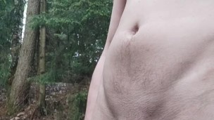 Play cock in public outdoor