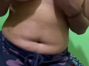 Teen had hot real oil massage 14/16