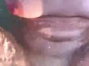 NAUGHTY BLONDE RECIVES HARDCORE MISSONARY FUCK IN JAMACIAN OCEON