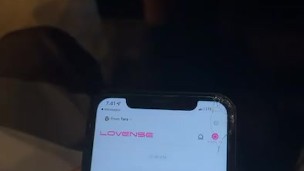 Vibrating her toy while we are at dinner, her pussy was getting so wet!