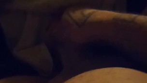 Big cum shot into towel