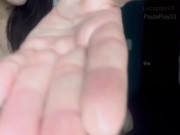 Dos lesbianas experiementando en una rica noche se comen toditas y se dominan 9/16