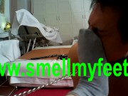 sock smelling slave 2/16