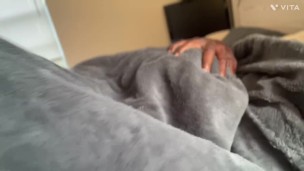 Famous Amateur Wife Fijii Pornbox wake up in str8rich bed take assfuck hard