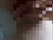 POV Step mom plays with wet pussy. Full uncensored on OF, link in bio. Milf squirting, big tits 10/16