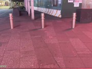 EXTREMELY RISKY BLOWJOB BEHIND POLICE STATION IN NYC 4/16