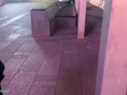 EXTREMELY RISKY BLOWJOB BEHIND POLICE STATION IN NYC 5/16