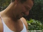 Swinger Wife Does An Outdoor Threesome With Hubby Friend 5/16