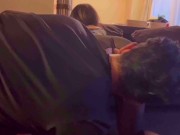 【S妻🥰】フル🥰着衣顔面騎乗🥰足舐め、クンニ🥰ラスト！オシッコ飲まさせてもらいました🥰 4/16