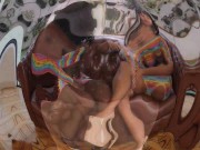 Rainbow StepMother Soraya Castro et Step Daughter Holly Bombom take BBC 1/16