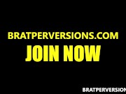 Intimate Prostate Massage and Pegging #BratPerversions 16/16