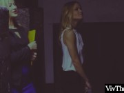 Gorgeous lesbian orgasms as younger lover eats her pussy 1/16